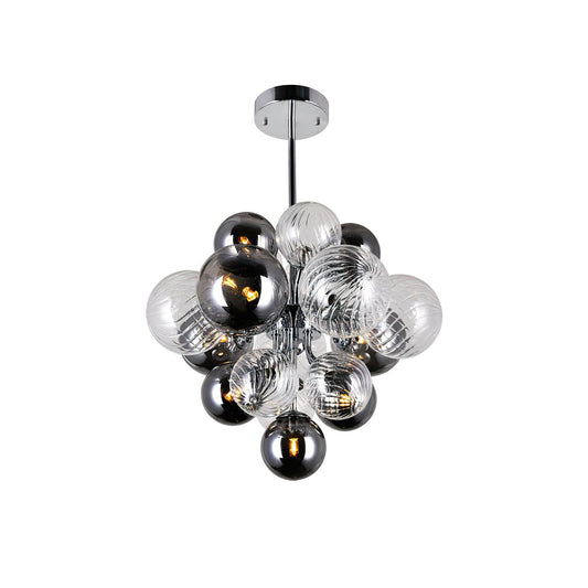 Pallocino Crystal Chandelier - Elegant Design with Adjustable Height