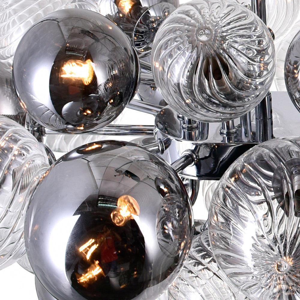 Pallocino Crystal Chandelier - Elegant Design with Adjustable Height