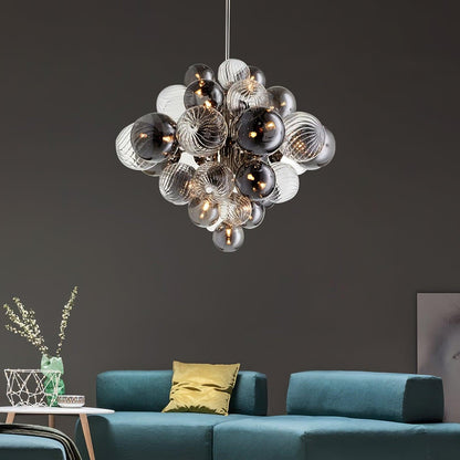 Pallocino Crystal Chandelier - Elegant Design with Adjustable Height