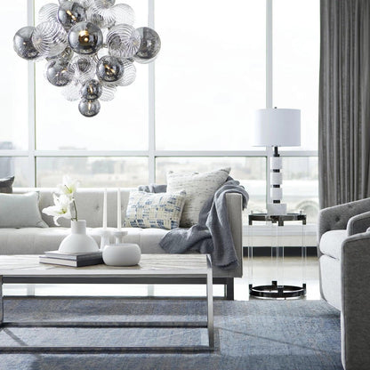 Pallocino Crystal Chandelier - Elegant Design with Adjustable Height