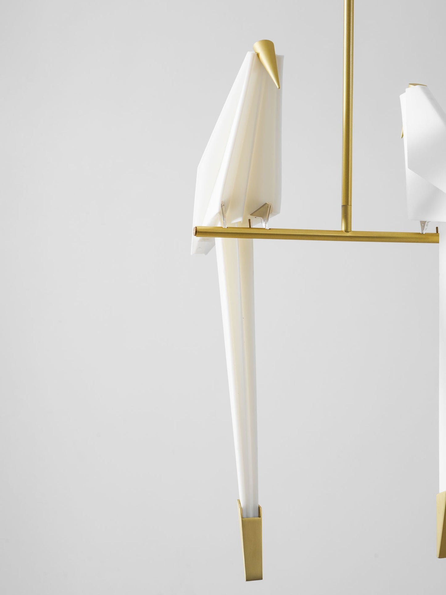 Elegant Paper Crane LED Chandelier with Adjustable Brightness & Unique