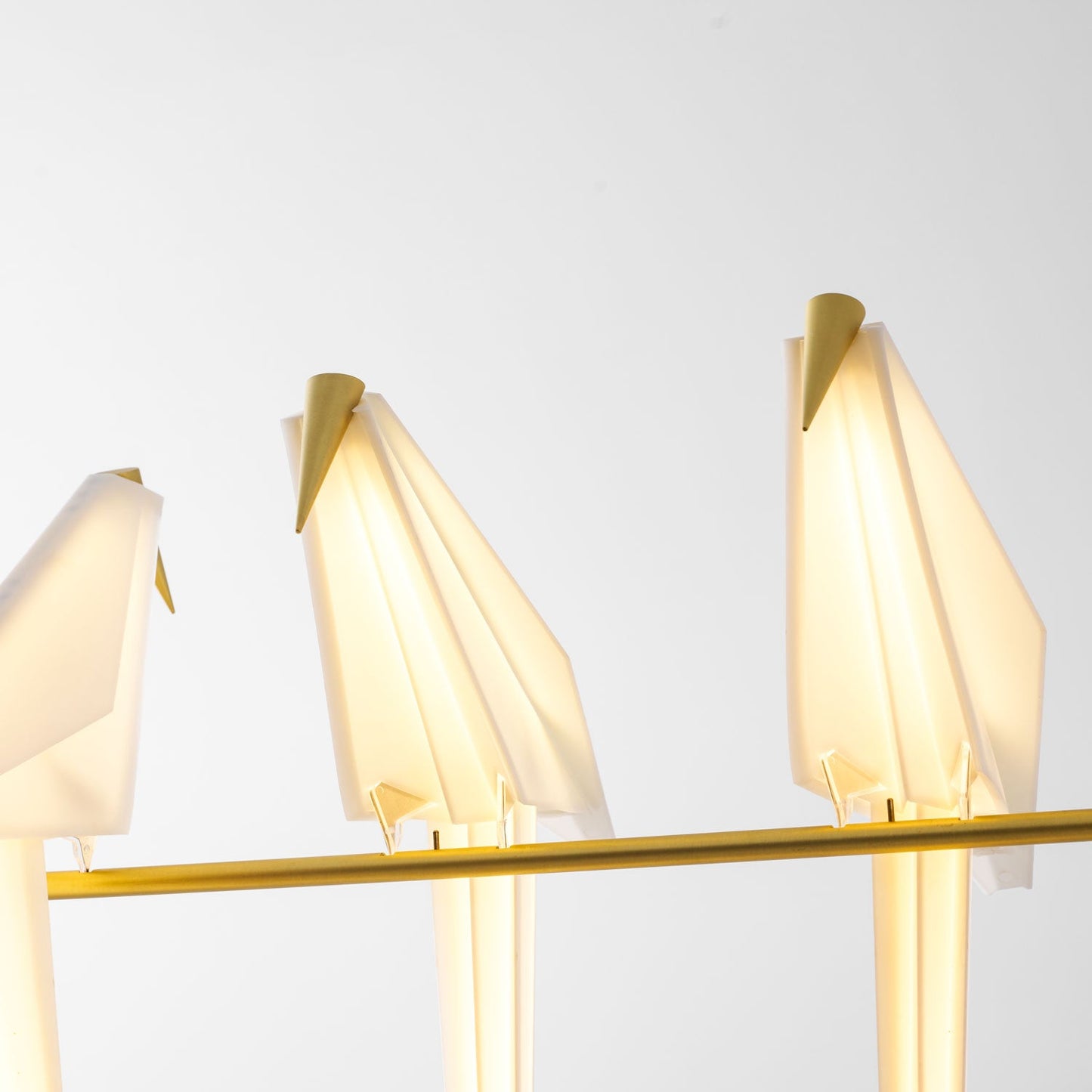 Elegant Paper Crane LED Chandelier with Adjustable Brightness & Unique