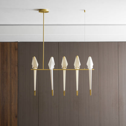 Elegant Paper Crane LED Chandelier with Adjustable Brightness & Unique