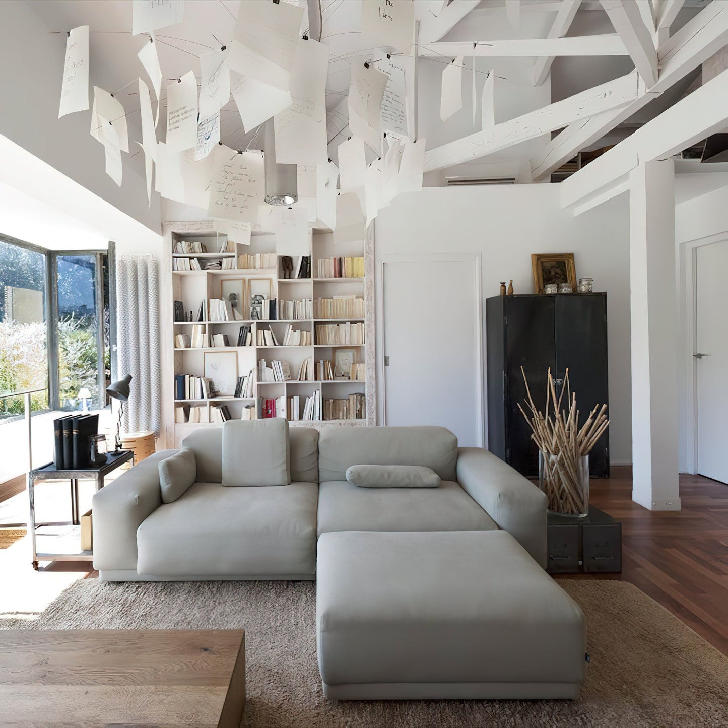 Elegant Paper Chandelier - Lightweight, Eco-Friendly Design, Easy to H