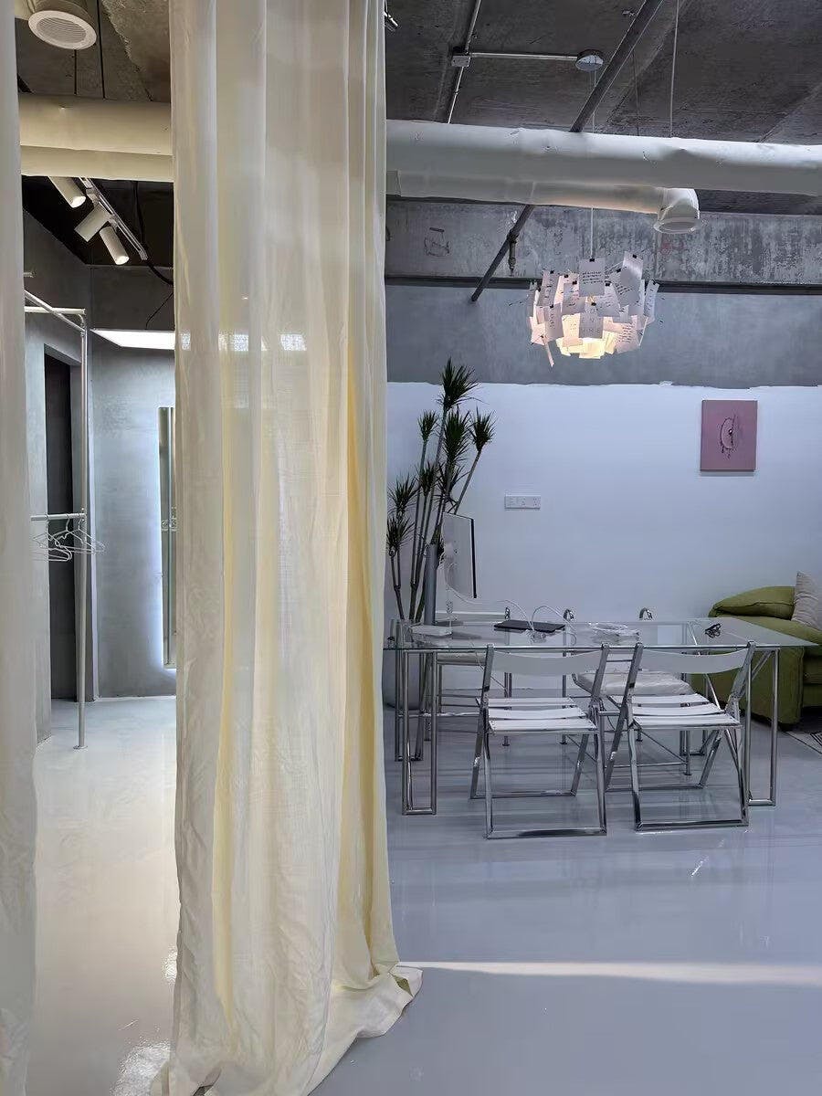 Elegant Paper Chandelier - Lightweight, Eco-Friendly Design, Easy to H