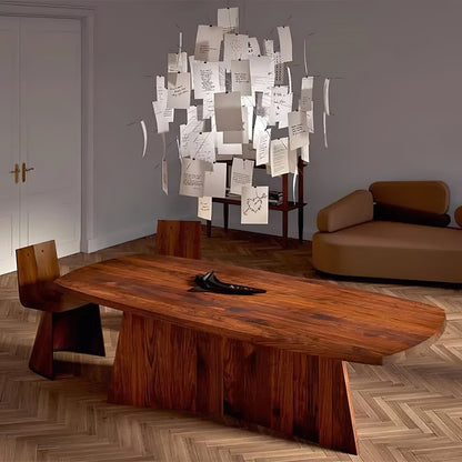 Elegant Paper Chandelier - Lightweight, Eco-Friendly Design, Easy to H