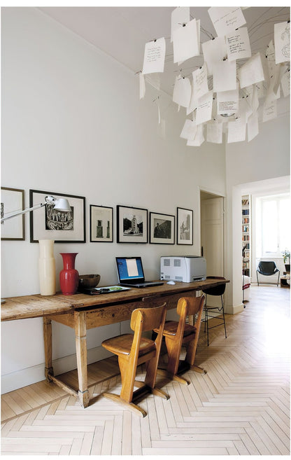 Elegant Paper Chandelier - Lightweight, Eco-Friendly Design, Easy to H