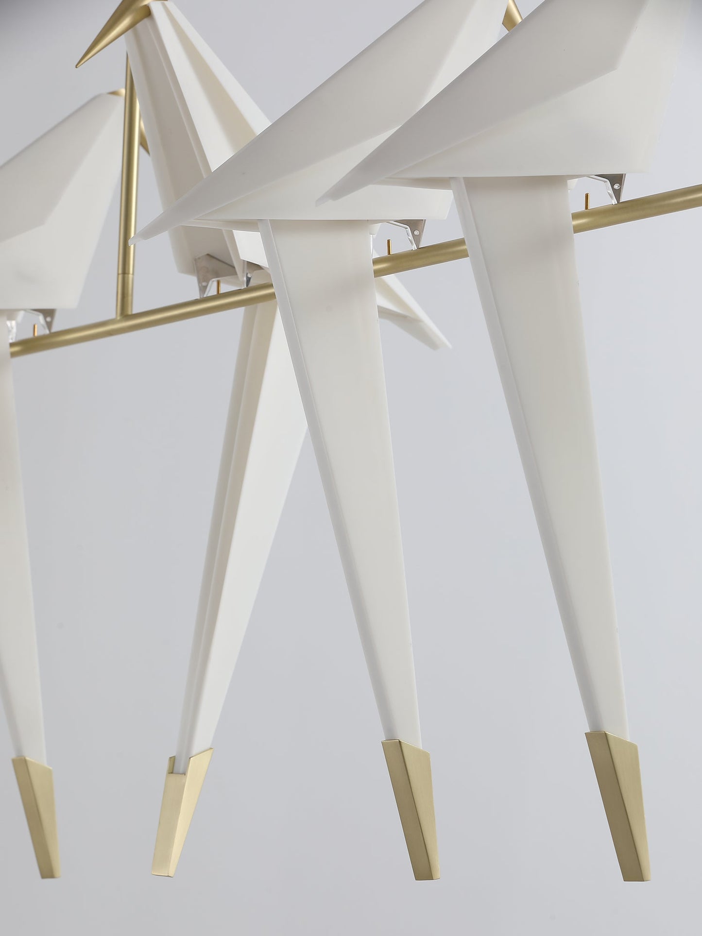 Elegant Paper Crane LED Chandelier with Adjustable Brightness & Unique