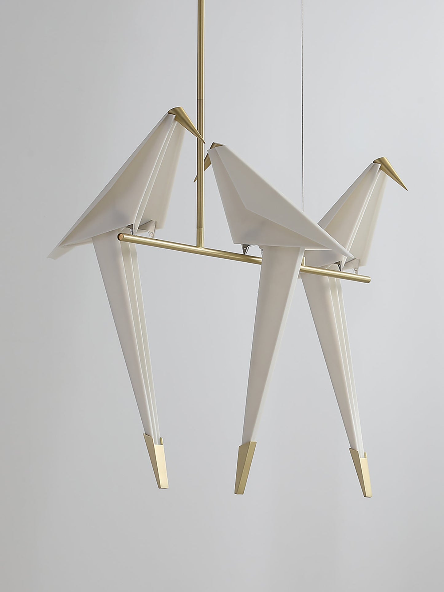 Elegant Paper Crane LED Chandelier with Adjustable Brightness & Unique