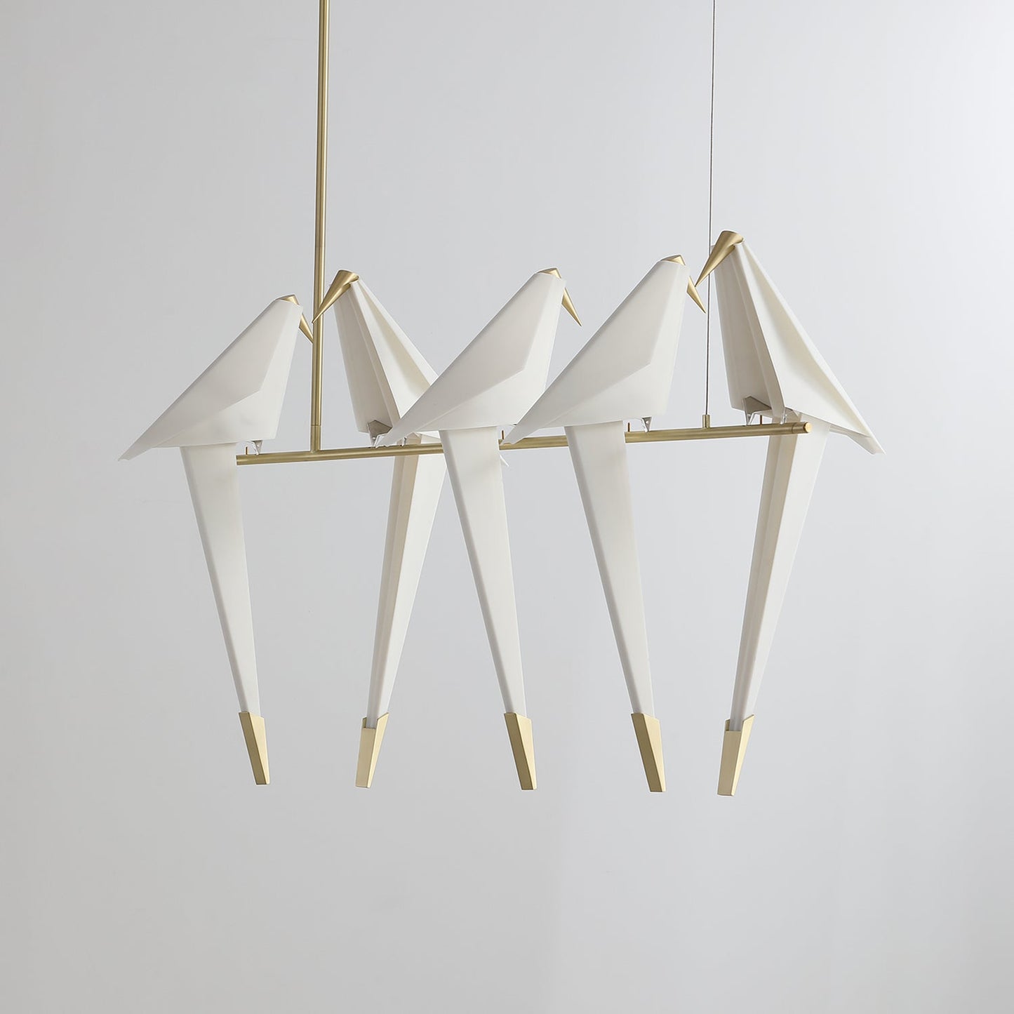 Elegant Paper Crane LED Chandelier with Adjustable Brightness & Unique