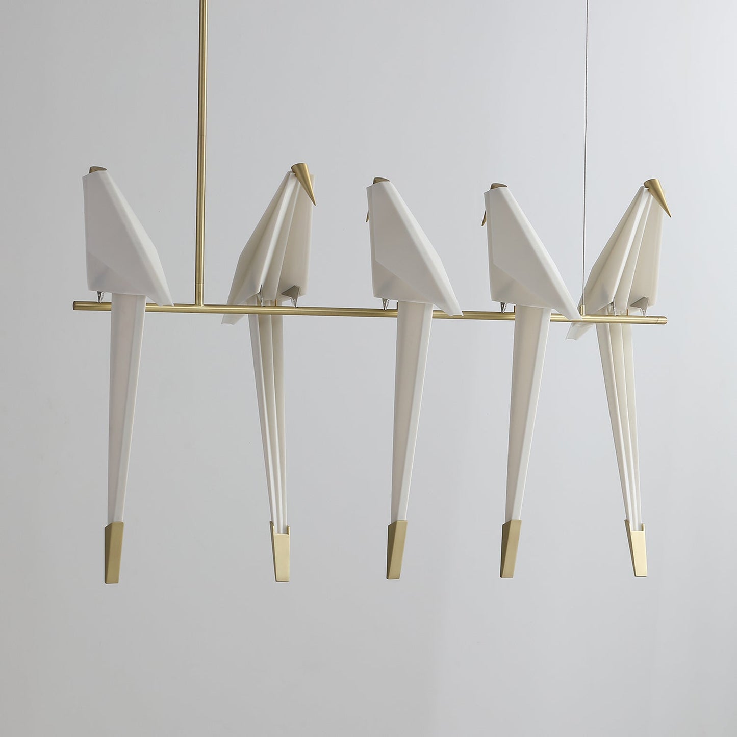 Elegant Paper Crane LED Chandelier with Adjustable Brightness & Unique
