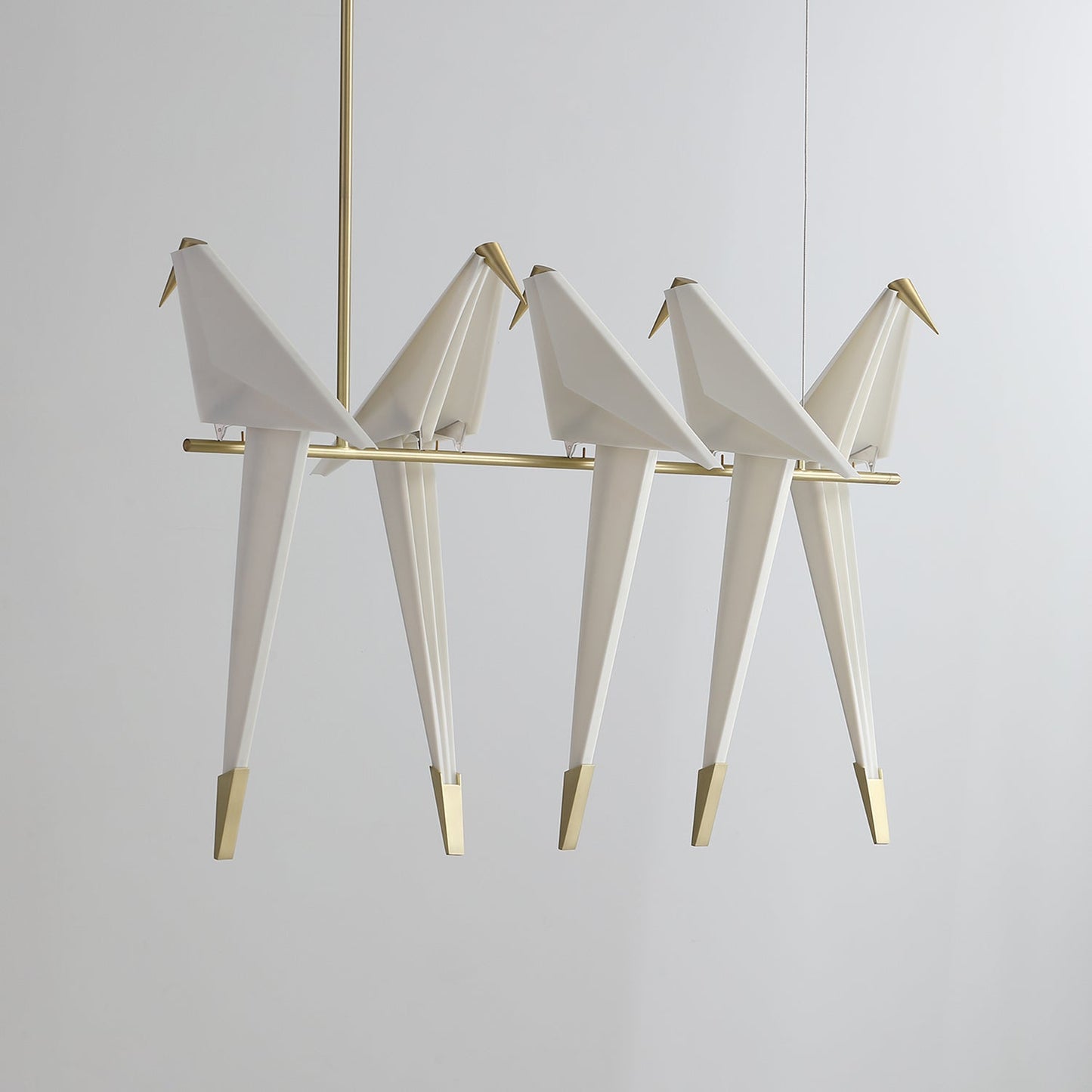 Elegant Paper Crane LED Chandelier with Adjustable Brightness & Unique