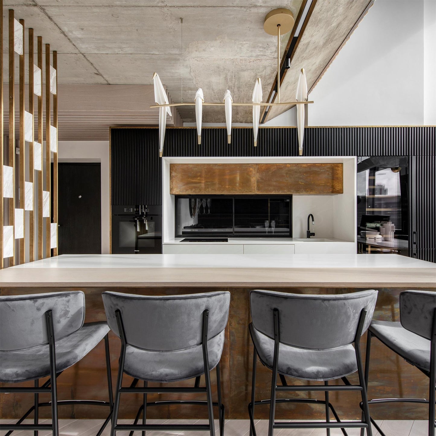 Elegant Paper Crane LED Chandelier with Adjustable Brightness & Unique