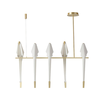 Elegant Paper Crane LED Chandelier with Adjustable Brightness & Unique