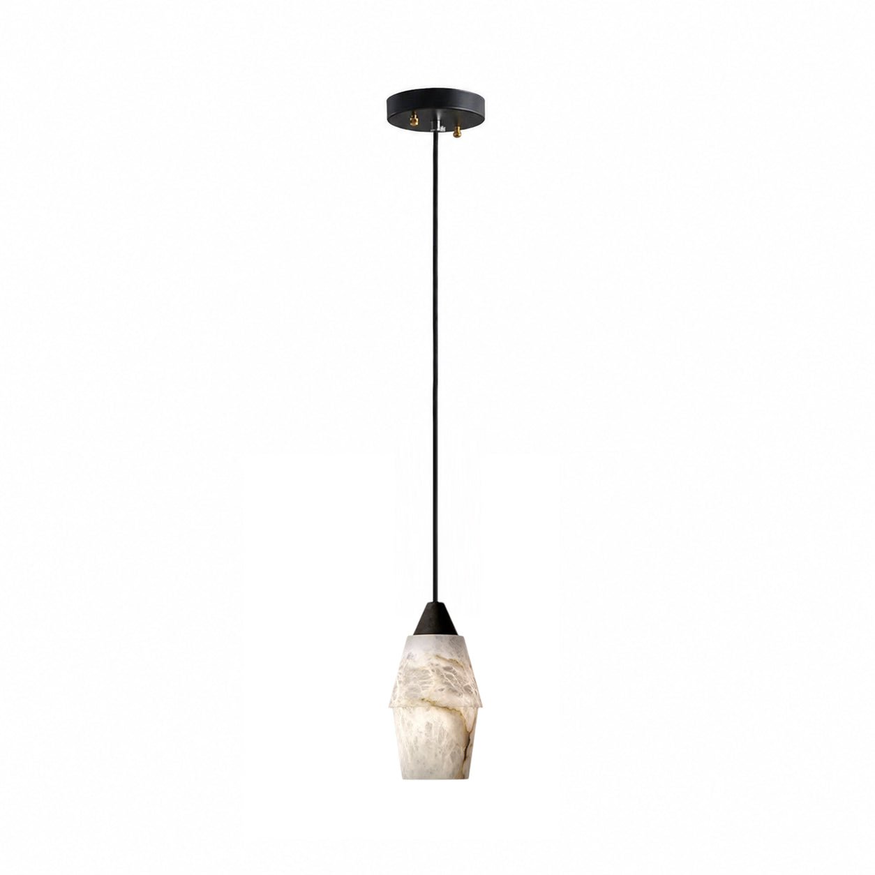 Pavilion Alabaster Cluster Chandelier - Elegant Design, Adjustable Hei