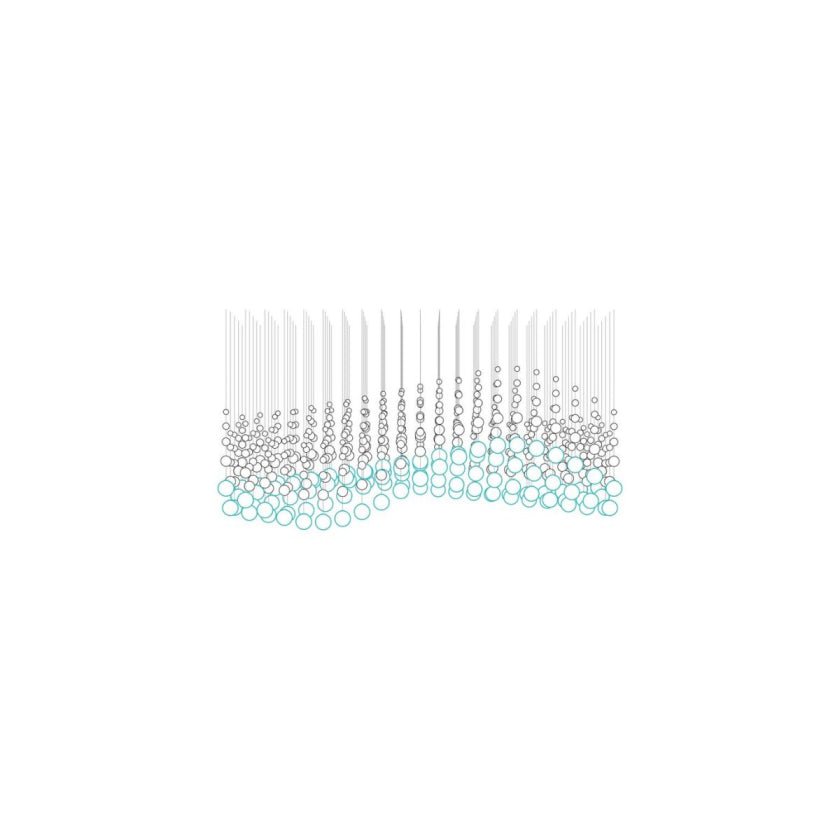 Customizable Pearl Curtain Chandelier with Dimmable Lighting Options