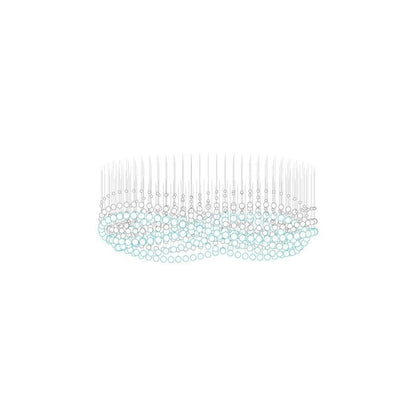 Customizable Pearl Curtain Chandelier with Dimmable Lighting Options