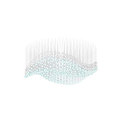 Customizable Pearl Curtain Chandelier with Dimmable Lighting Options
