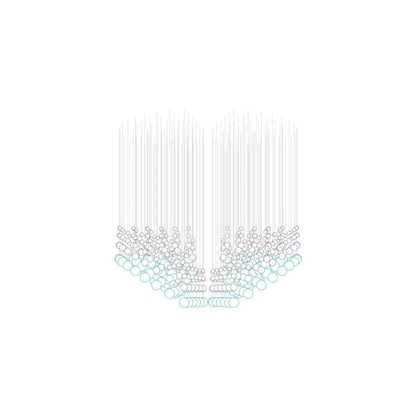 Customizable Pearl Curtain Chandelier with Dimmable Lighting Options
