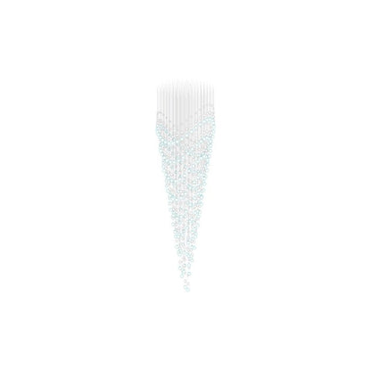Customizable Pearl Curtain Chandelier with Dimmable Lighting Options