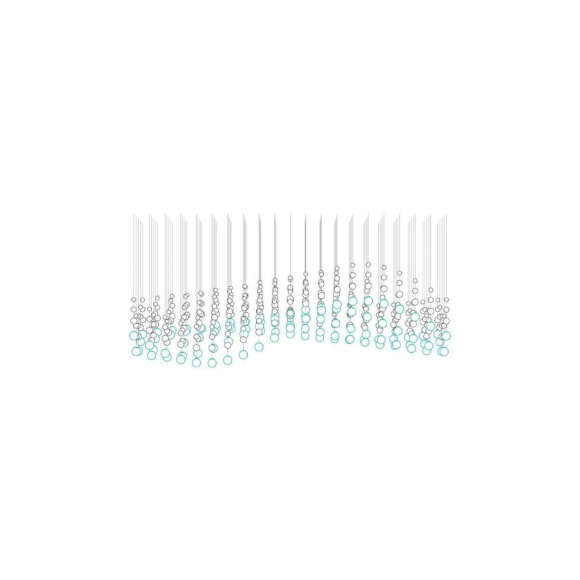 Customizable Pearl Curtain Chandelier with Dimmable Lighting Options