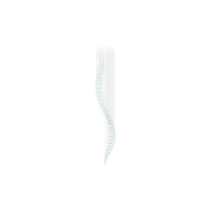 Customizable Pearl Curtain Chandelier with Dimmable Lighting Options