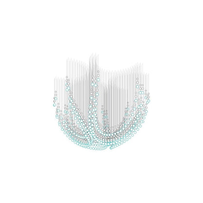 Customizable Pearl Curtain Chandelier with Dimmable Lighting Options