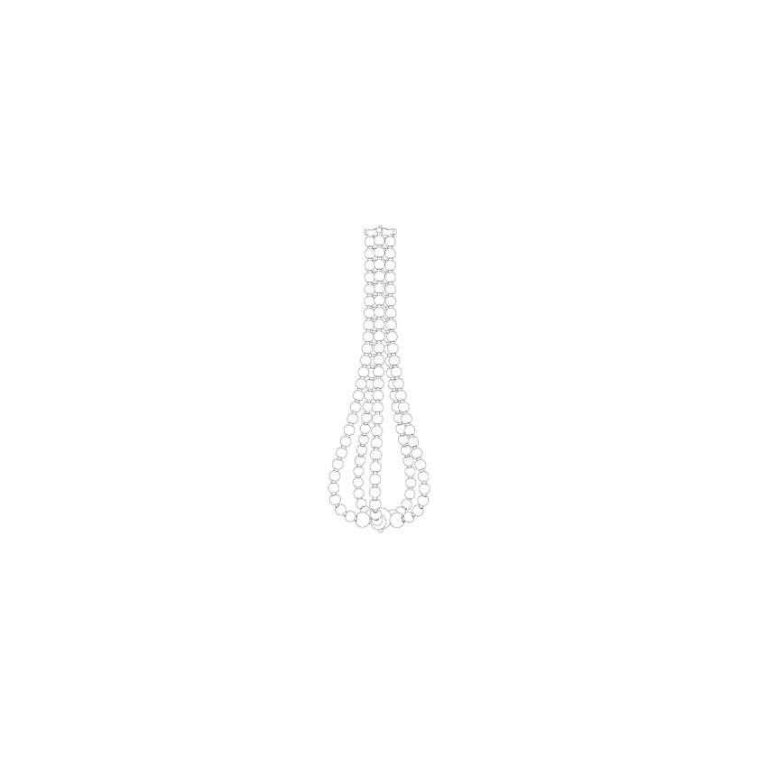 Customizable Pearl Drop Chandelier with Adjustable Height & LED Lights