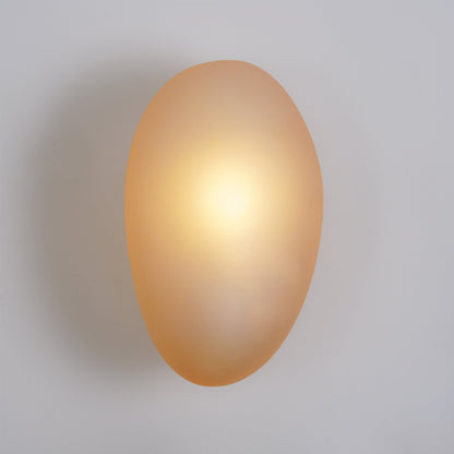 Elegant Bubble Glass Wall Lamp with Adjustable Brightness & Unique Des