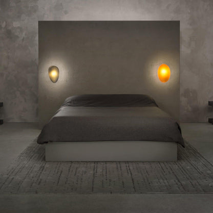 Elegant Bubble Glass Wall Lamp with Adjustable Brightness & Unique Des