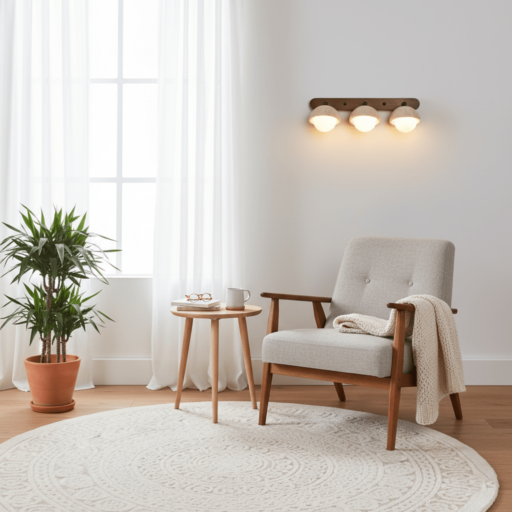 Pecherna Wall Sconce - Adjustable Brightness & Modern Design
