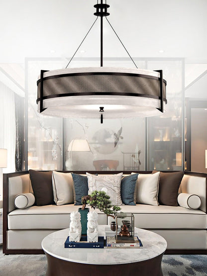 Pedesina 6-Light Chandelier with Adjustable Height & Crystal Accents