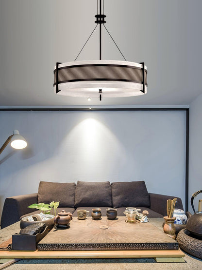 Pedesina 6-Light Chandelier with Adjustable Height & Crystal Accents