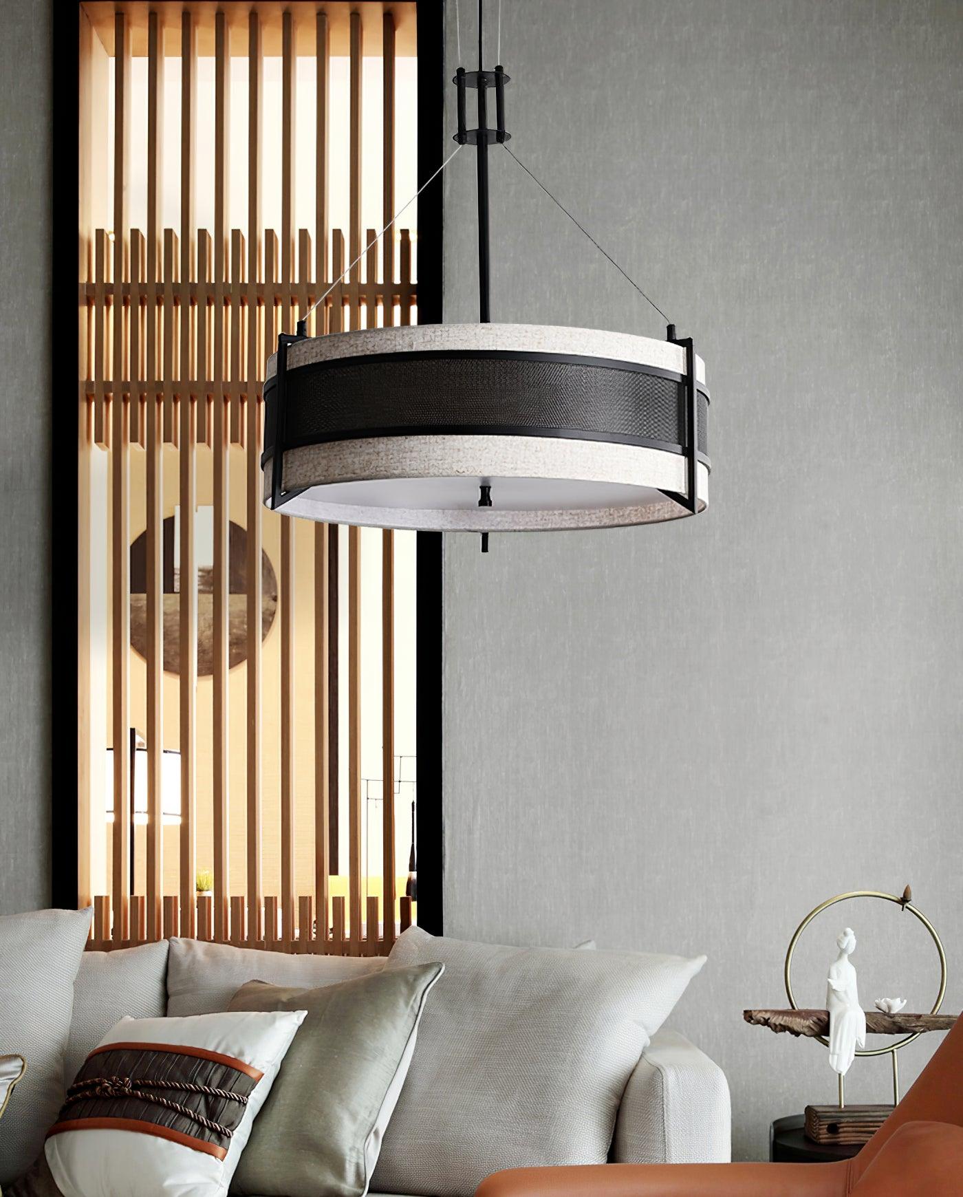 Pedesina 6-Light Chandelier with Adjustable Height & Crystal Accents