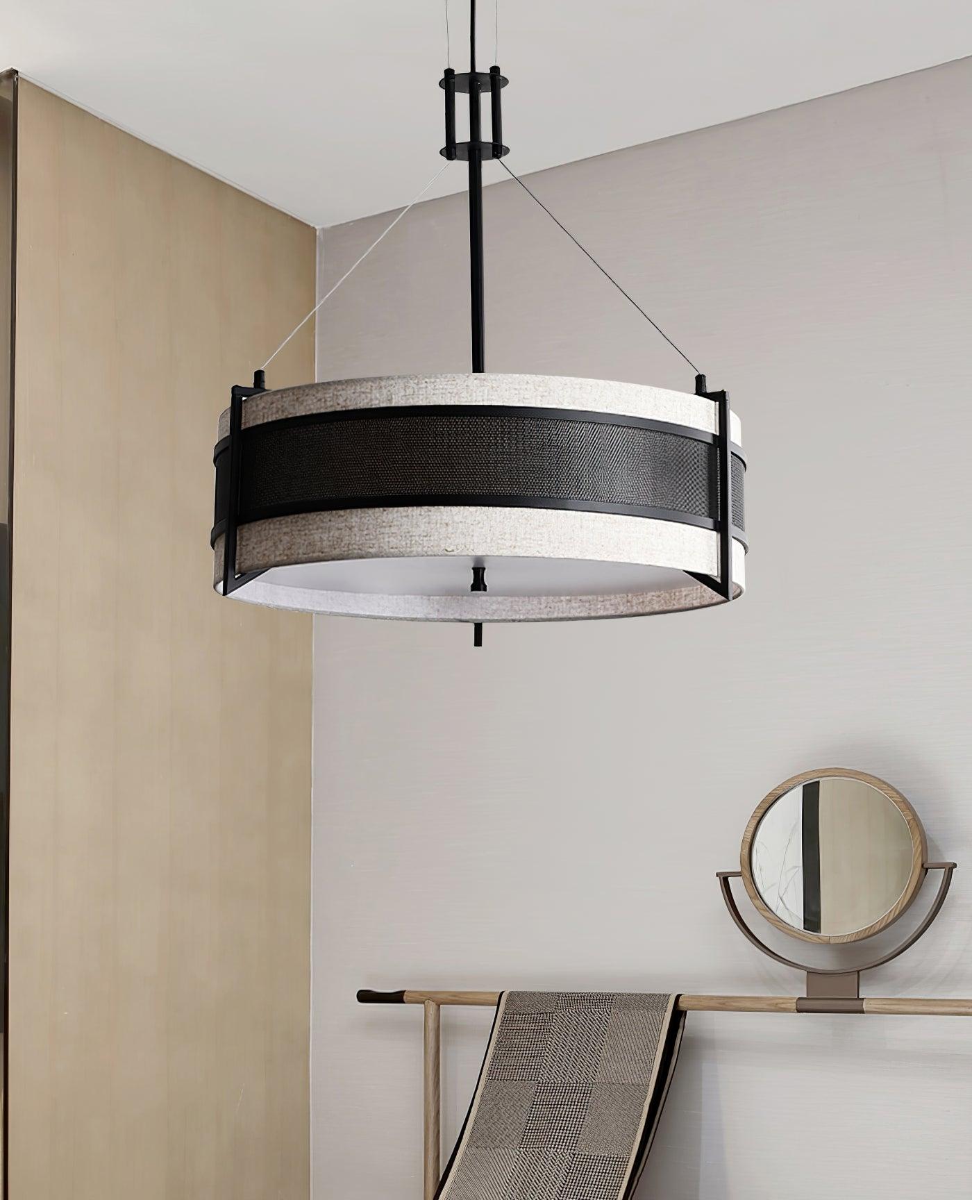 Pedesina 6-Light Chandelier with Adjustable Height & Crystal Accents