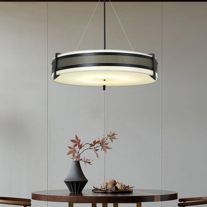 Pedesina 6-Light Chandelier with Adjustable Height & Crystal Accents