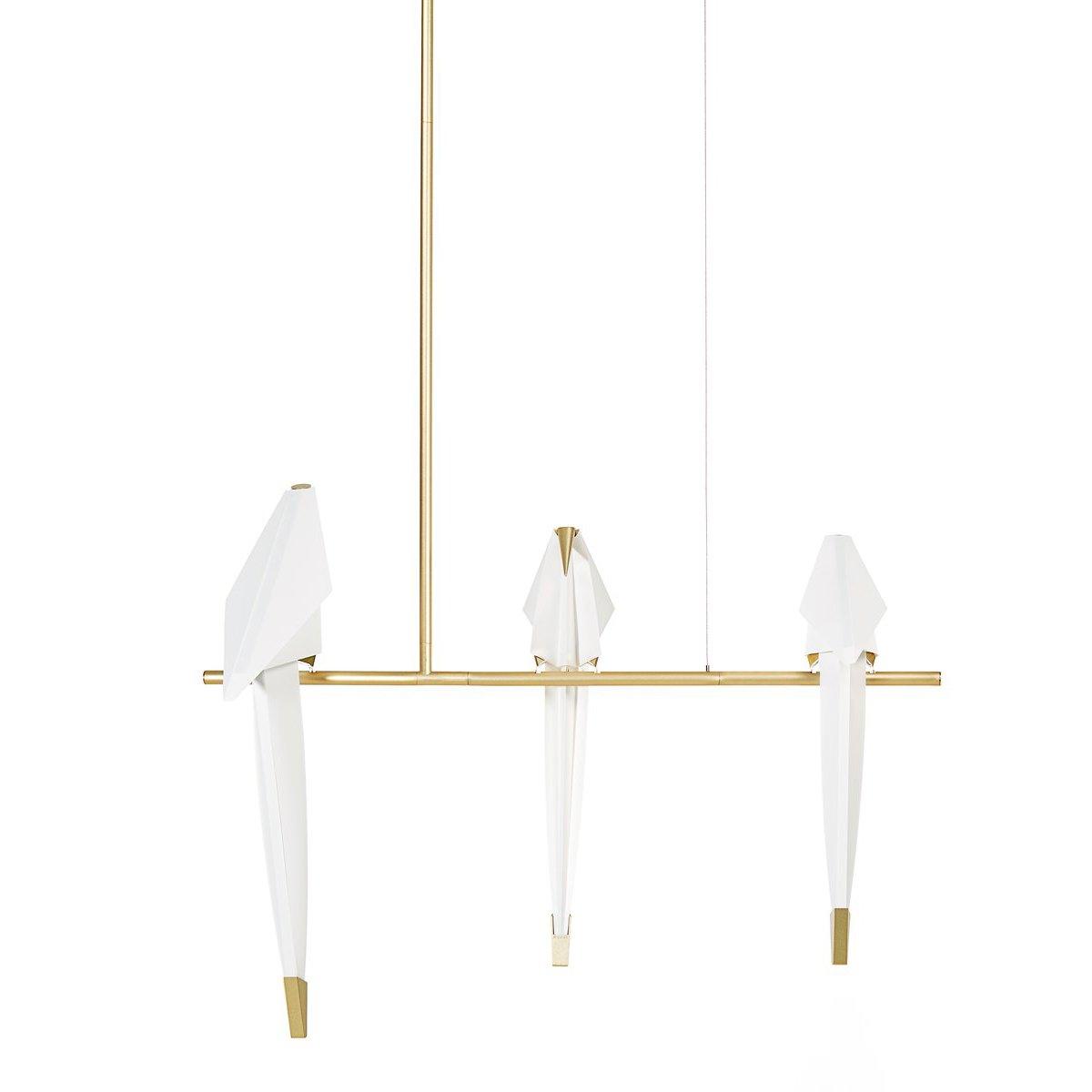 Elegant Paper Crane LED Chandelier with Adjustable Brightness & Unique