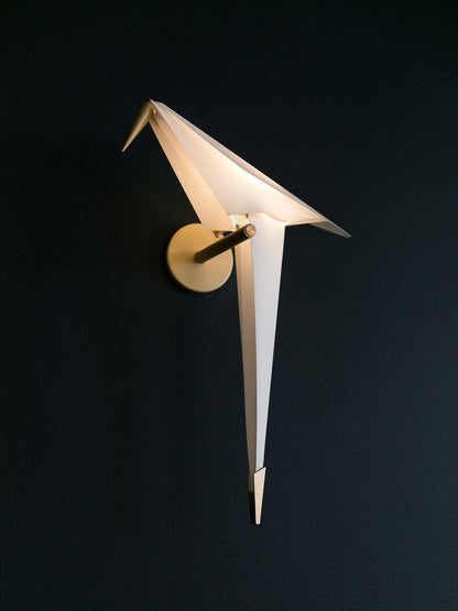 Avian Serenity Wall Lamp - Adjustable Brightness, Elegant Design