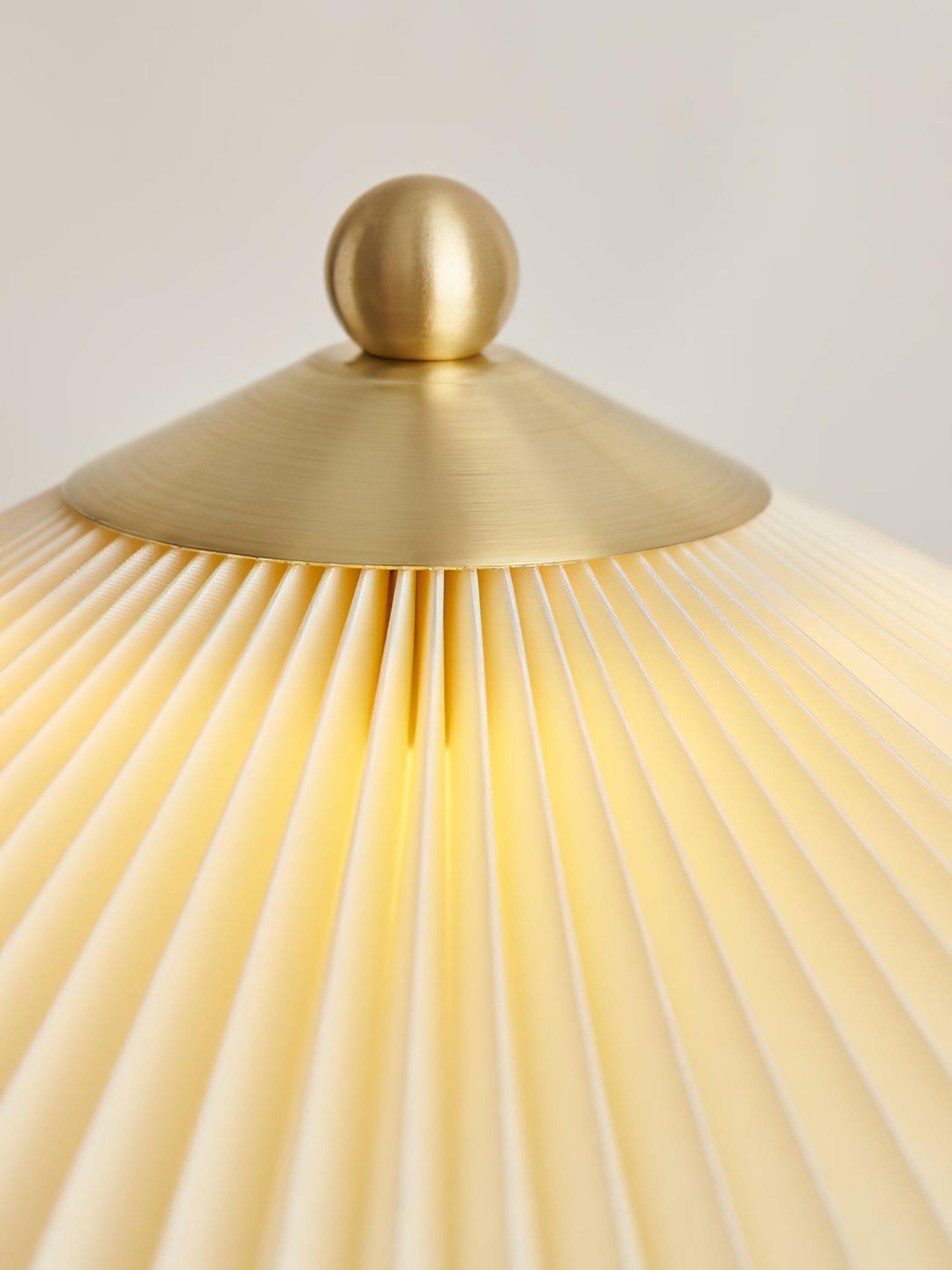 Perla Pleated Table Lamp - Adjustable Brightness & Elegant Design