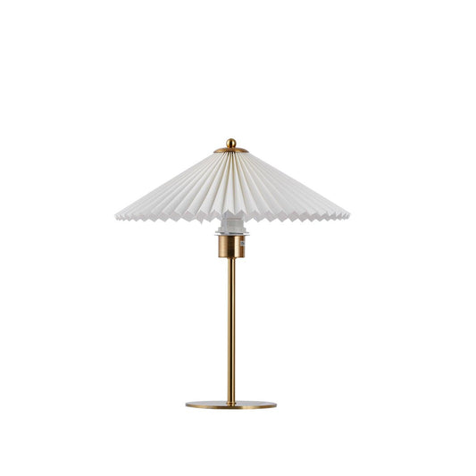 Perla Pleated Table Lamp - Adjustable Brightness & Elegant Design