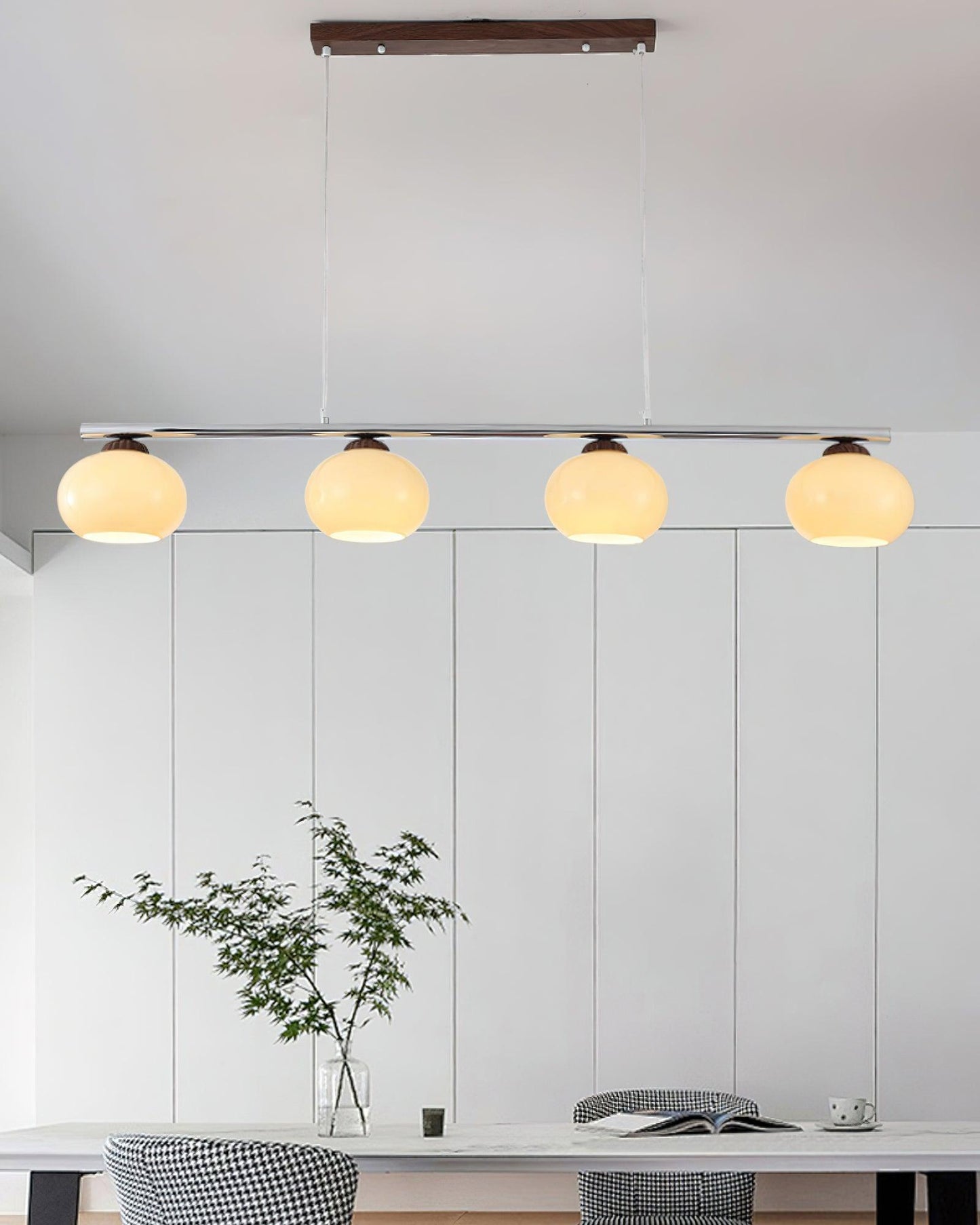 Persimmon Dining Room Chandelier - Elegant Design with Adjustable Heig