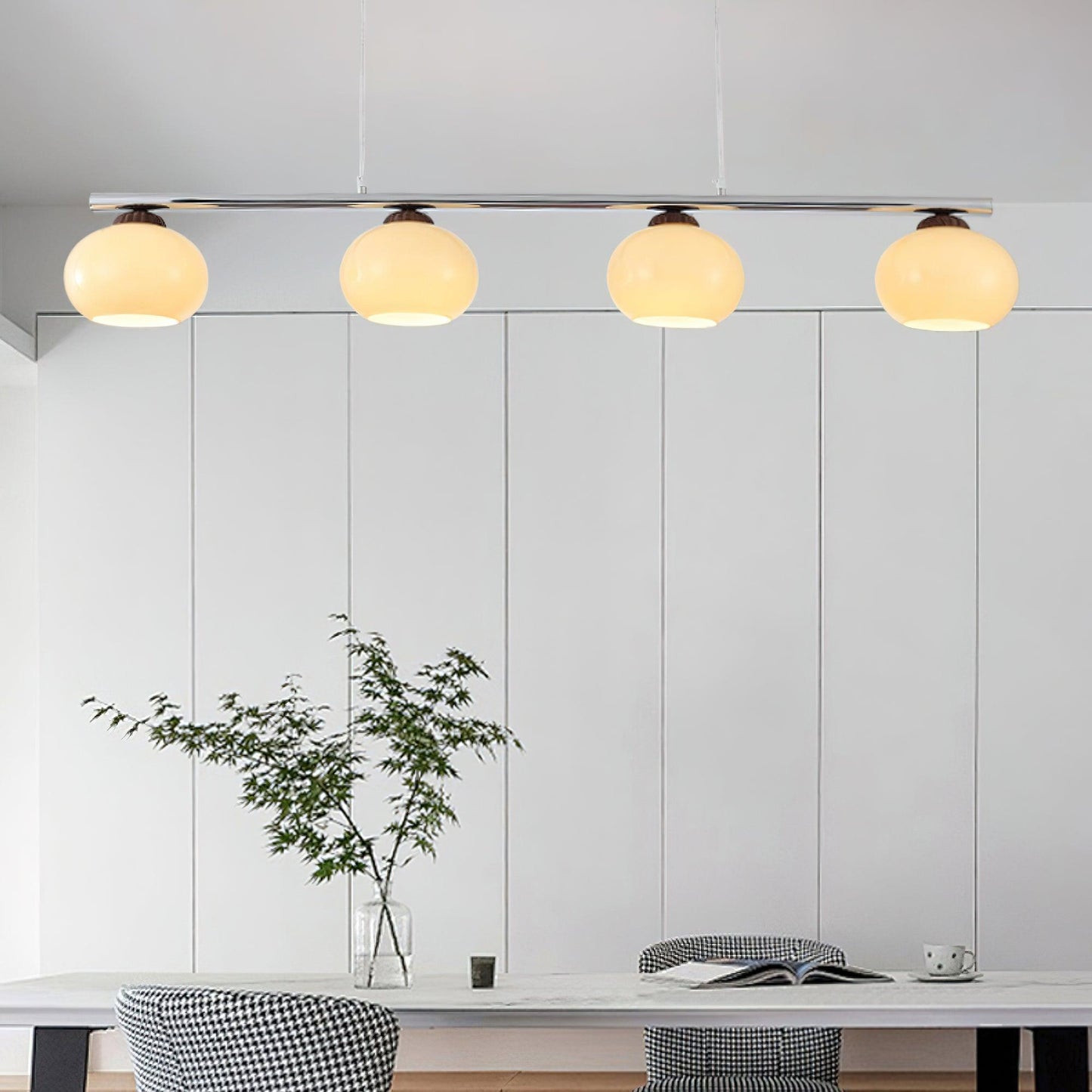 Persimmon Dining Room Chandelier - Elegant Design with Adjustable Heig