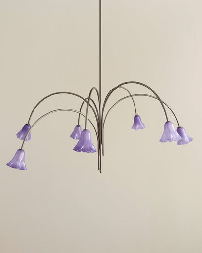 Petalia Blossom Chandelier - Elegant Floral Design with Adjustable Hei