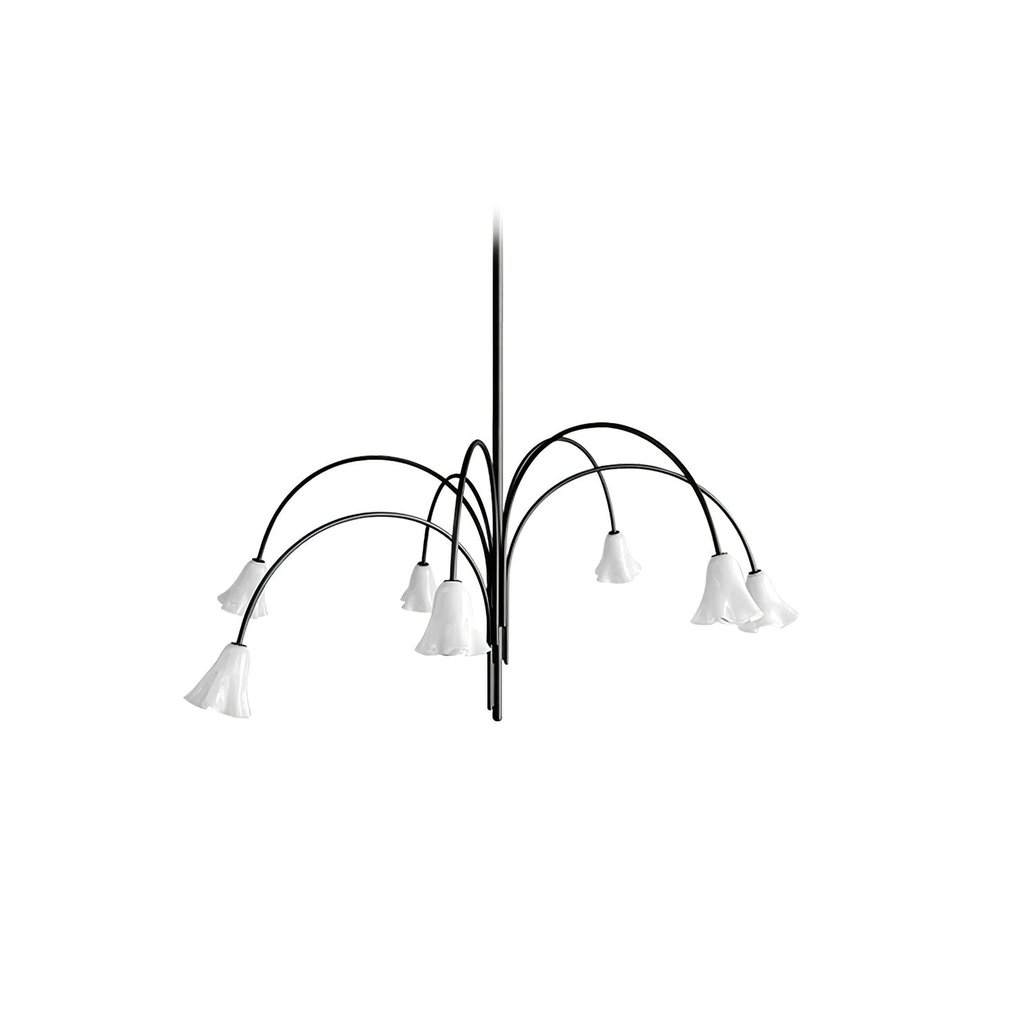 Petalia Blossom Chandelier - Elegant Floral Design with Adjustable Hei