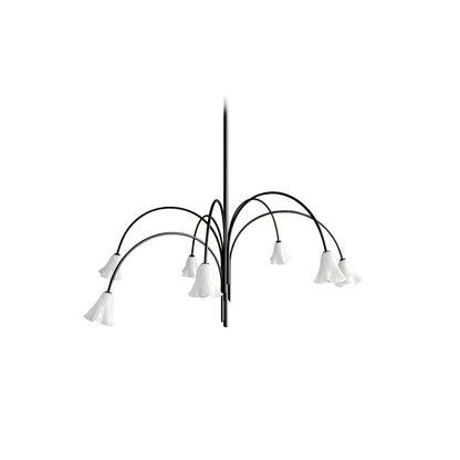 Petalia Blossom Chandelier - Elegant Floral Design with Adjustable Hei