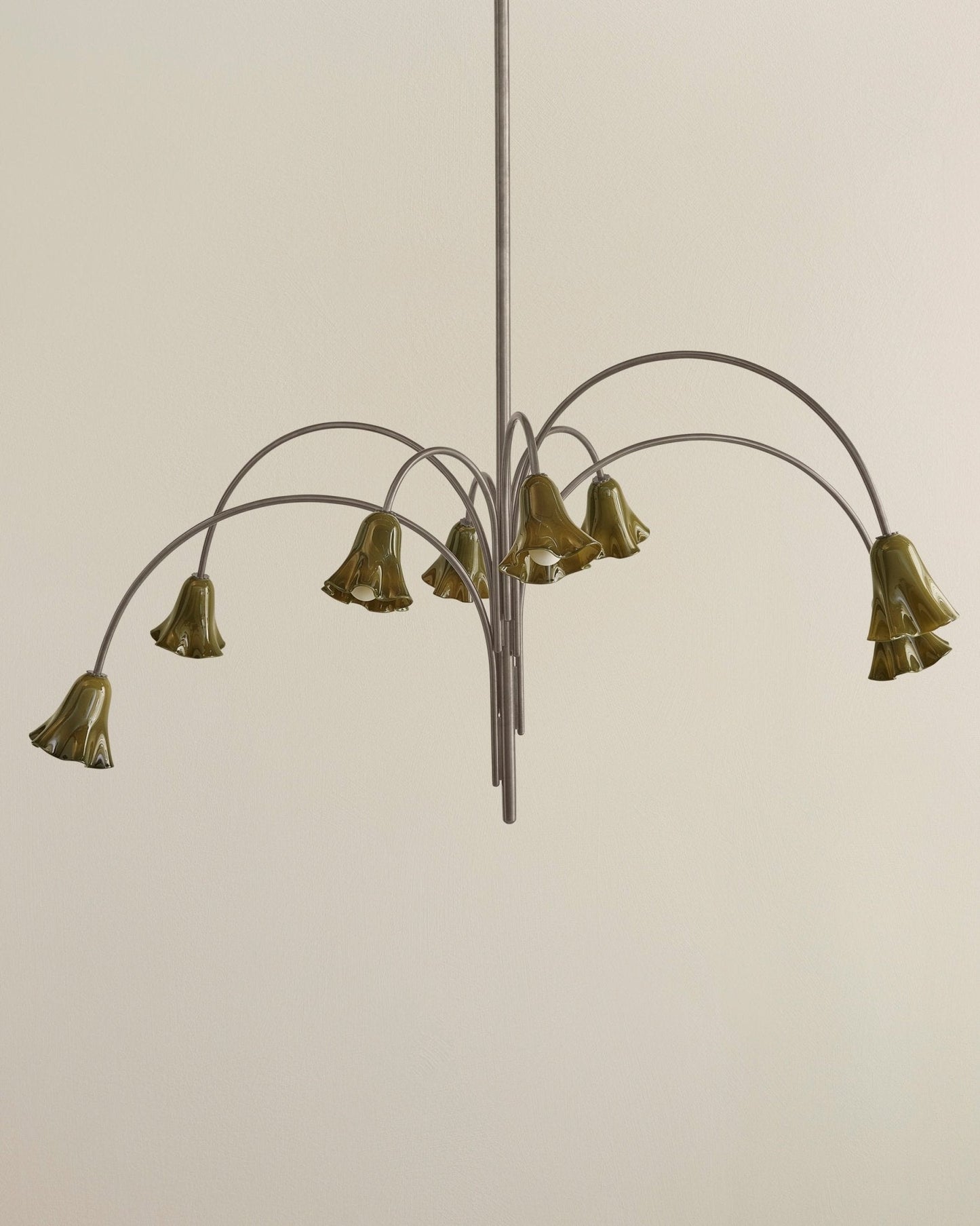 Petalia Blossom Chandelier - Elegant Floral Design with Adjustable Hei
