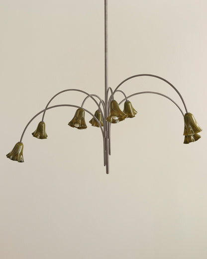 Petalia Blossom Chandelier - Elegant Floral Design with Adjustable Hei
