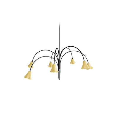 Petalia Blossom Chandelier - Elegant Floral Design with Adjustable Hei