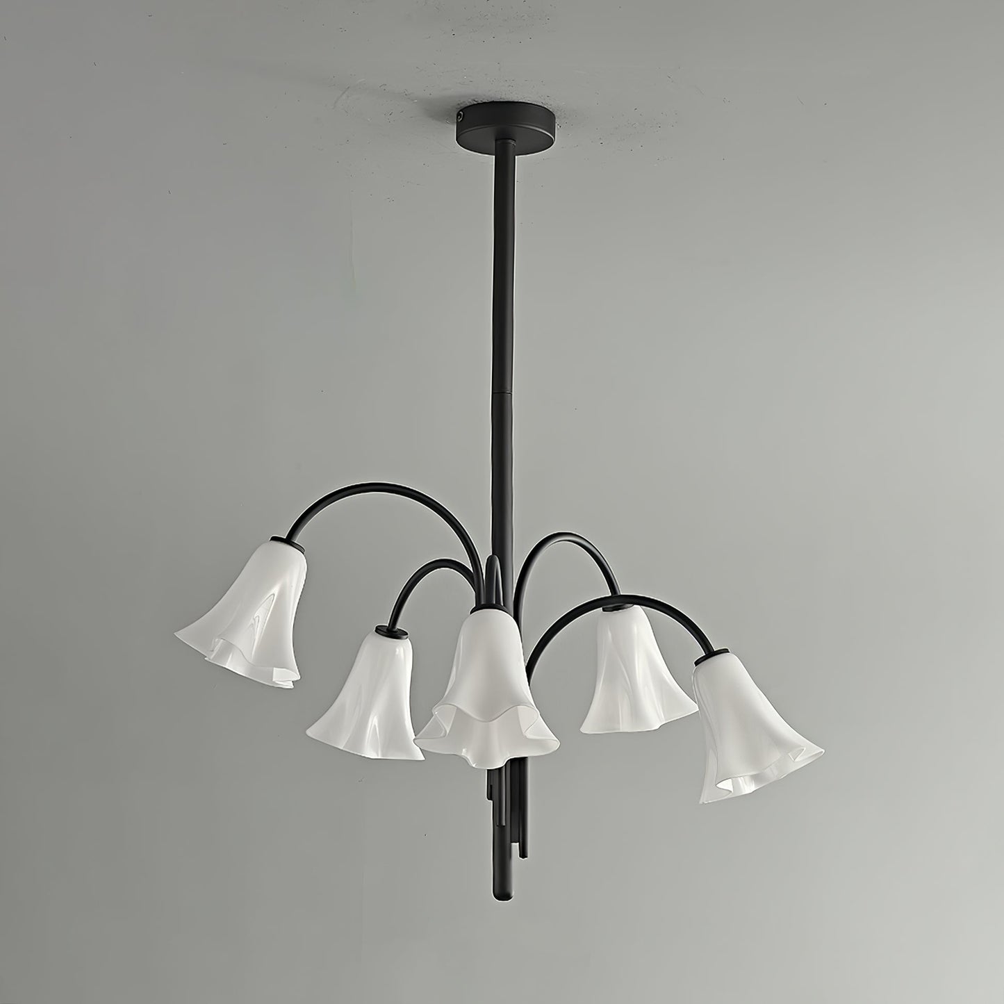 Petalia Blossom Chandelier - Elegant Floral Design with Adjustable Hei