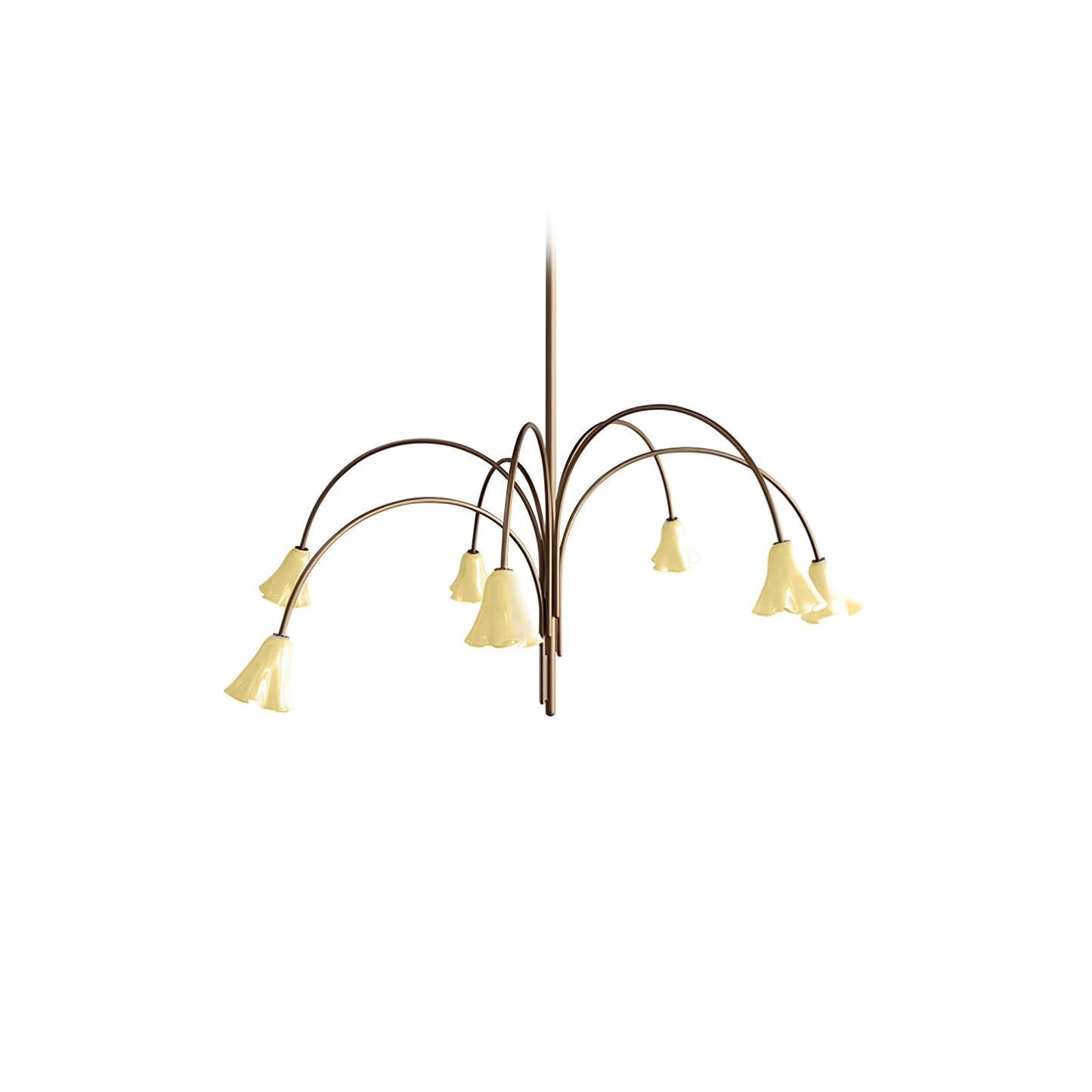 Petalia Blossom Chandelier - Elegant Floral Design with Adjustable Hei